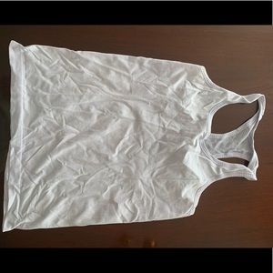 Light purple lululemon swiftly tech tank top